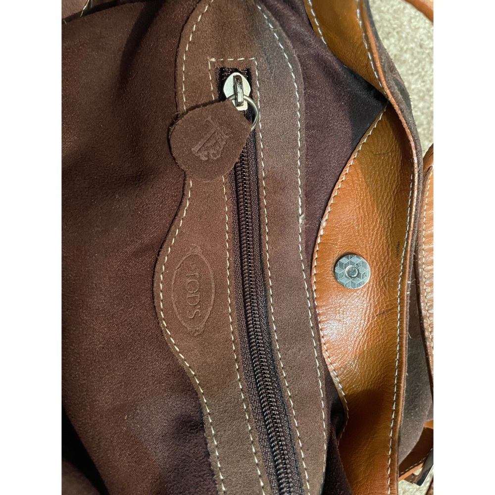 Tod's brown Suede Handbag - Picture 11 of 11